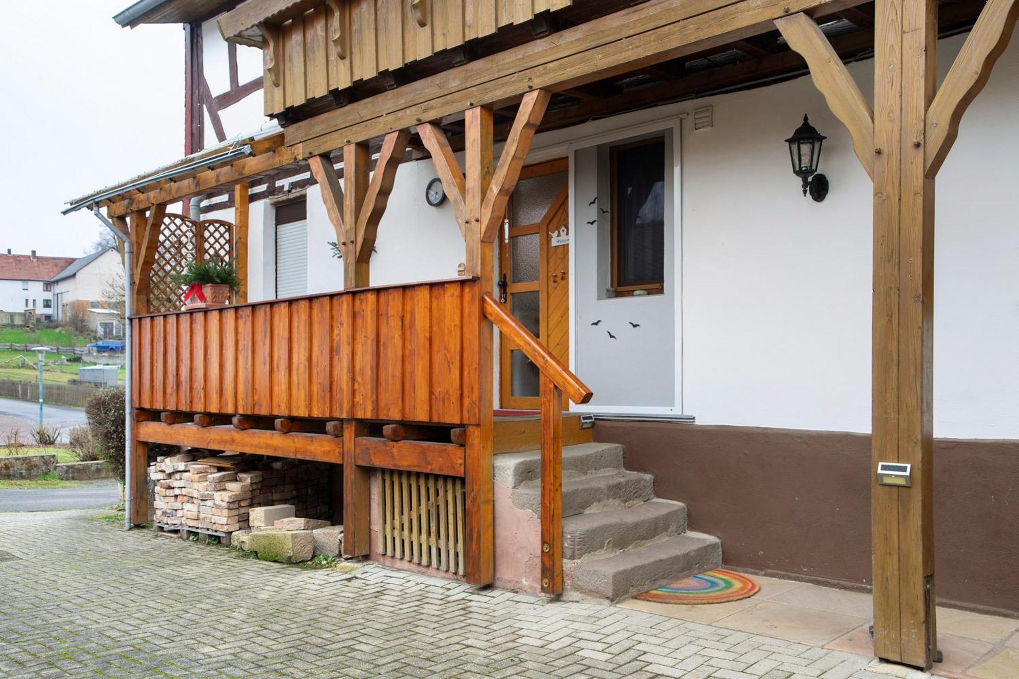 Ferienwohnung Fachwerk 44 Frielendorf Exteriör bild